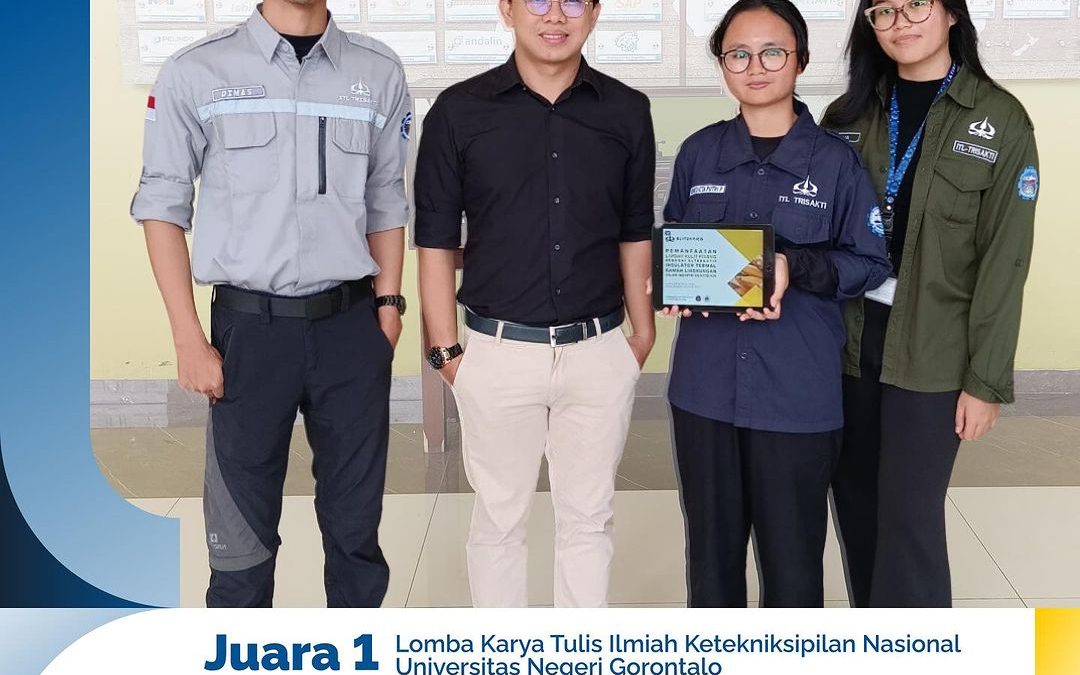 Tim “Blitzkrieg” dari ITL Trisakti Berhasil Meraih Juara 1 Lomba Karya Tulis Ilmiah Ketekniksipilan Nasional