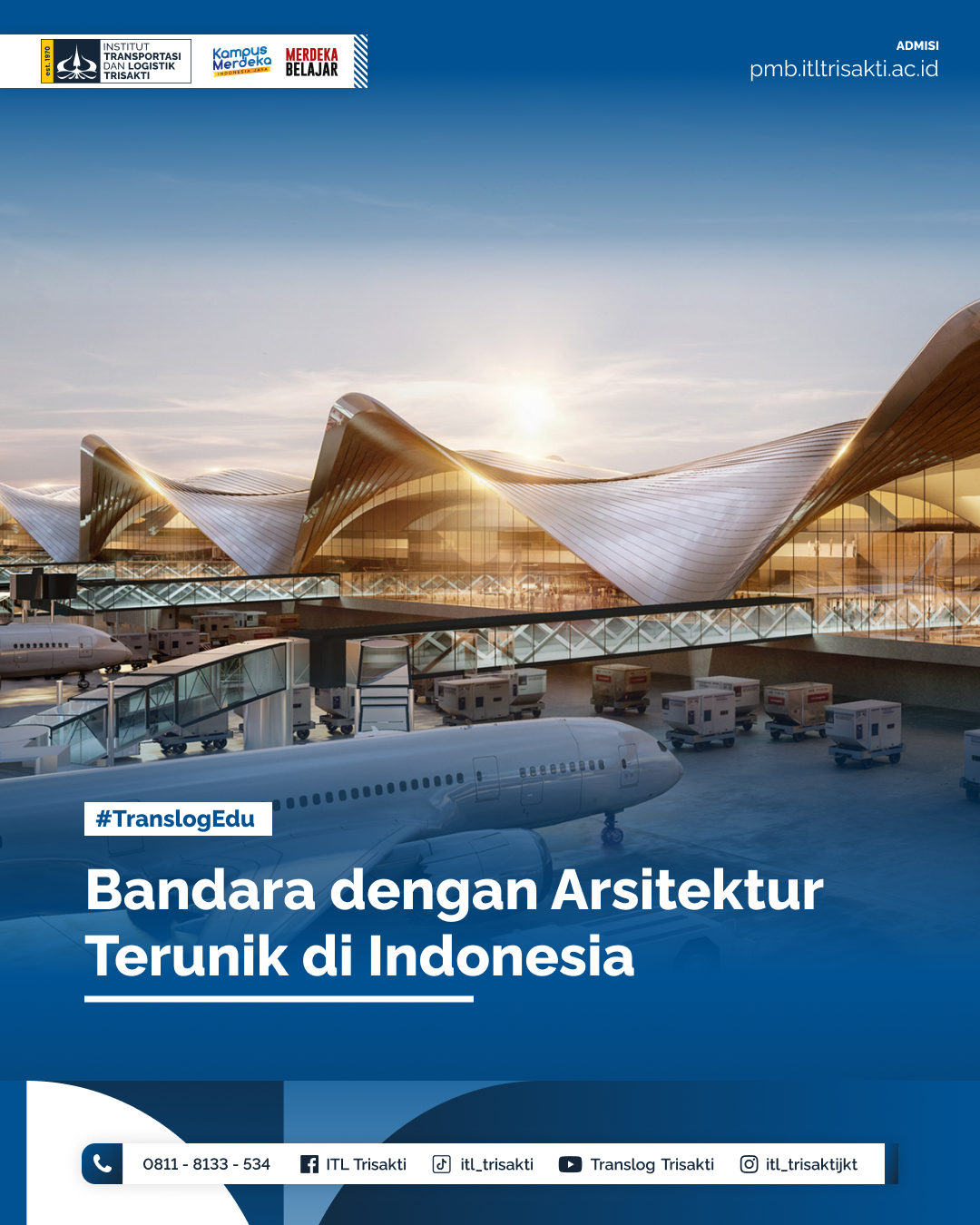 Bandara dengan Arsitektur Terunik di Indonesia