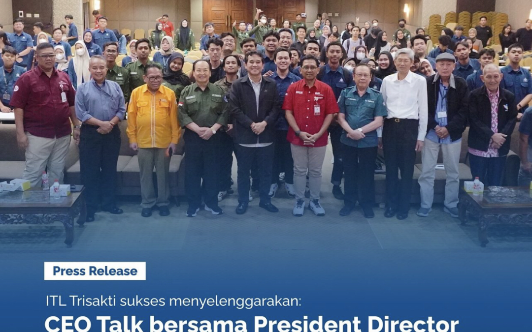 “ITL Trisakti sukses menyelenggarakan CEO Talk bersama PT. Kereta Commuter Indonesia.