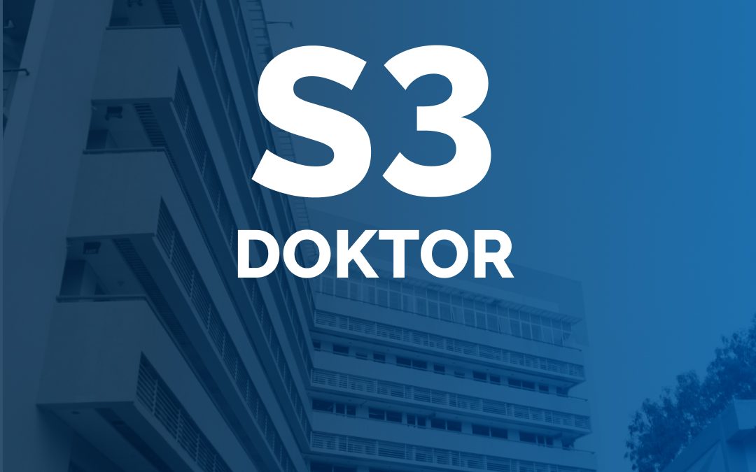 PROGRAM STUDI S3 DOKTOR